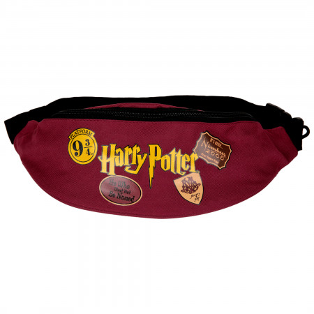 Harry Potter Logo Collage Fanny Pack
